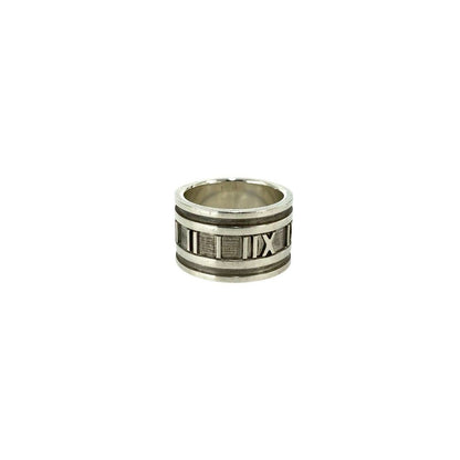 Tiffany & Co Vintage Atlas Wide Ring 925 Sterling Silver — view 6