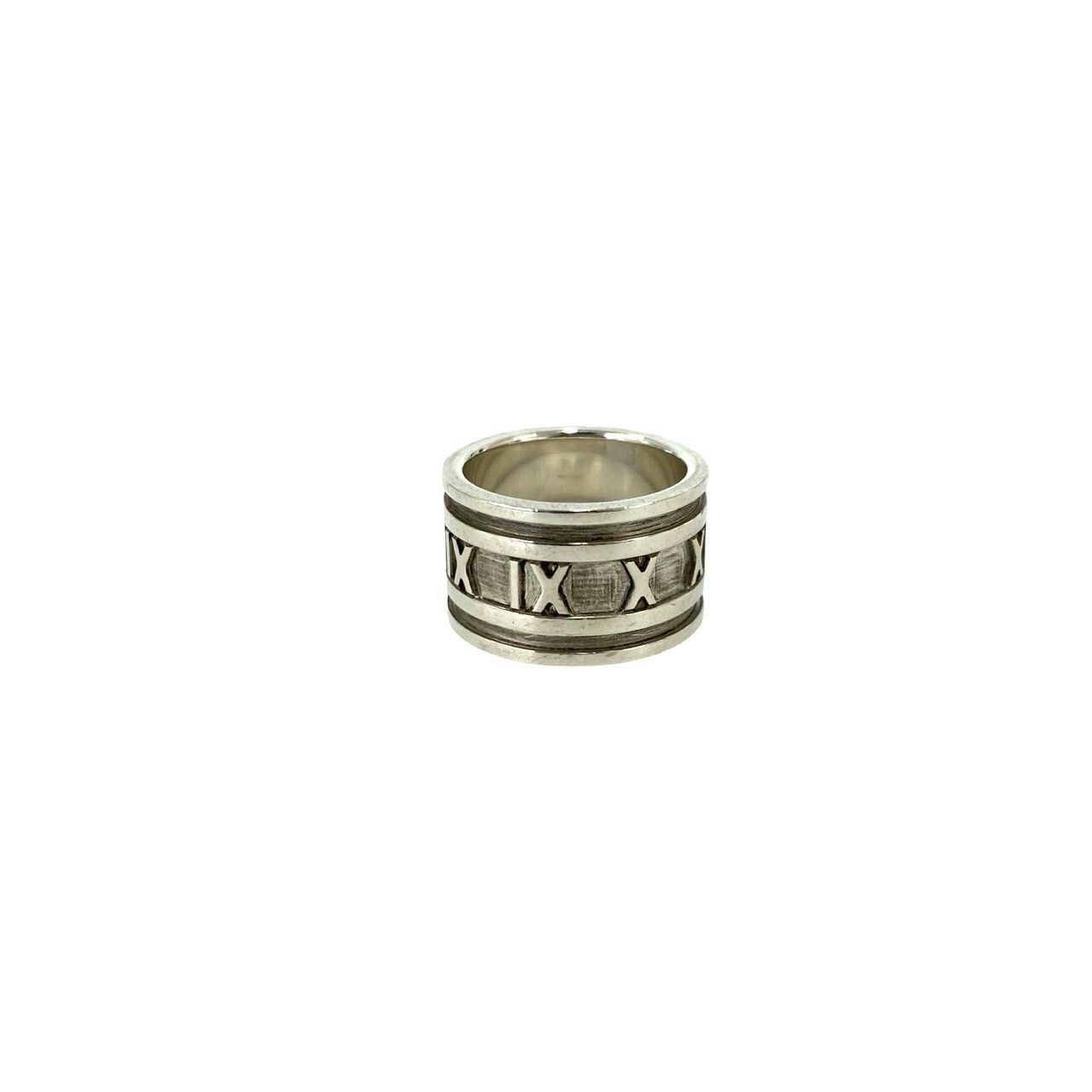 Tiffany & Co Vintage Atlas Wide Ring 925 Sterling Silver — view 5