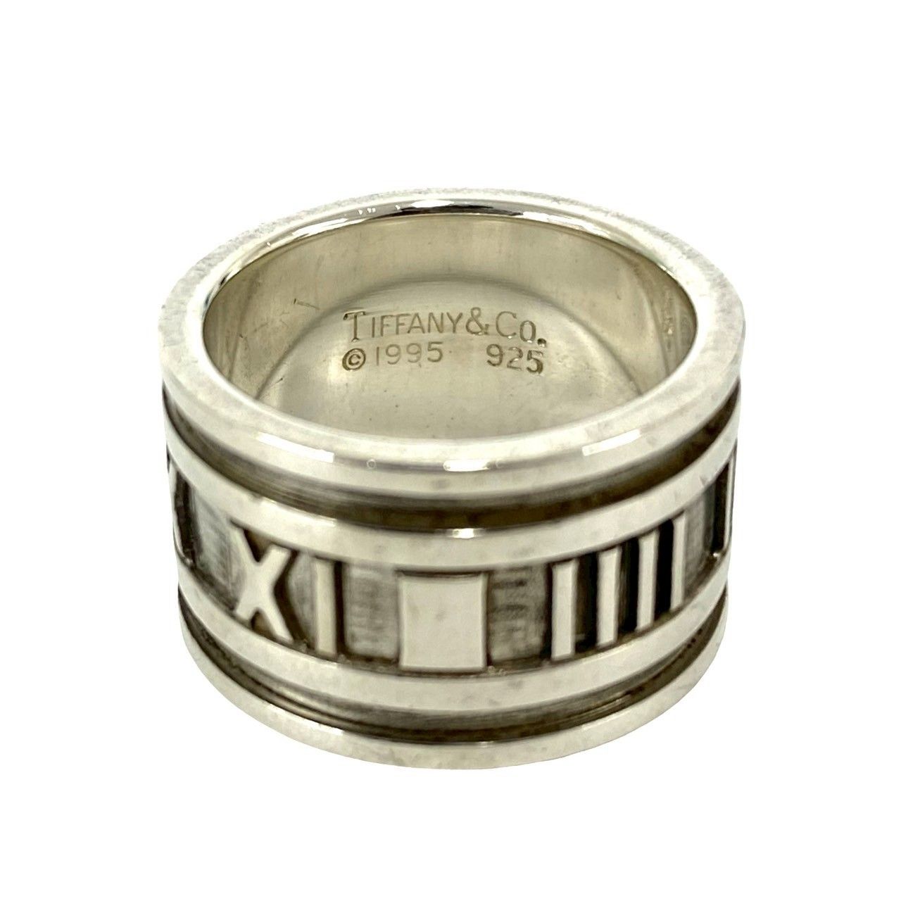Tiffany & Co Vintage Atlas Wide Ring 925 Sterling Silver — view 3