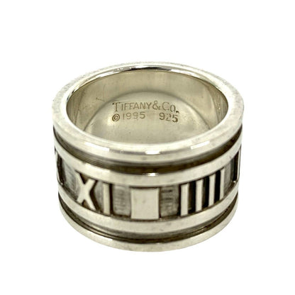 Tiffany & Co Vintage Atlas Wide Ring 925 Sterling Silver — view 3