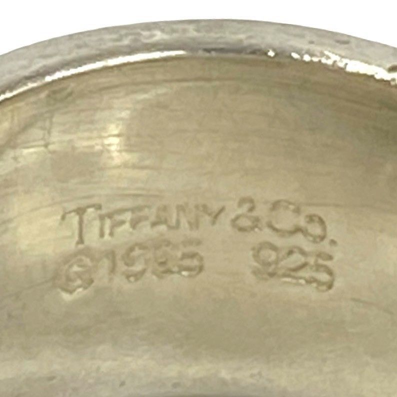 Tiffany & Co Vintage Atlas Wide Ring 925 Sterling Silver — view 3