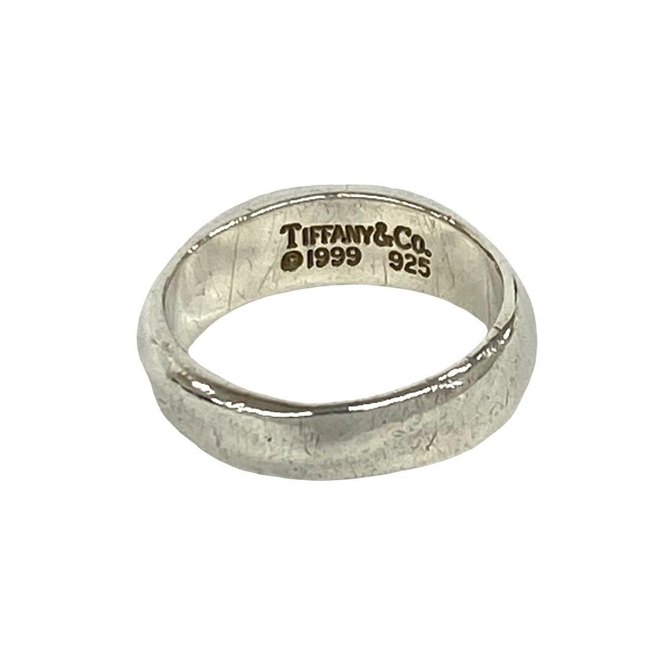 Tiffany & Co Vintage Knife Edge Ring 925 Sterling Silver — view 3
