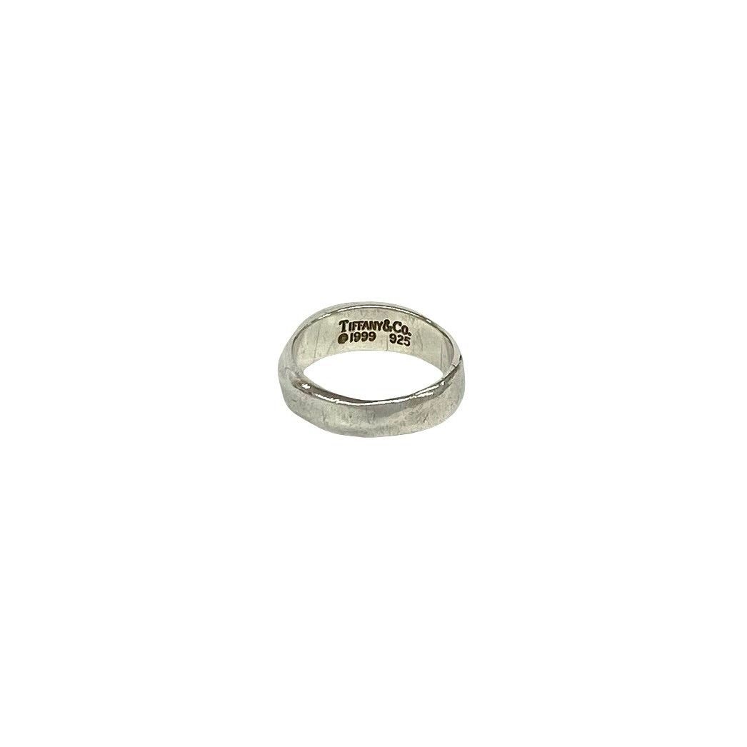 Tiffany & Co Vintage Knife Edge Ring 925 Sterling Silver — view 6
