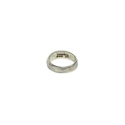 Tiffany & Co Vintage Knife Edge Ring 925 Sterling Silver — view 6