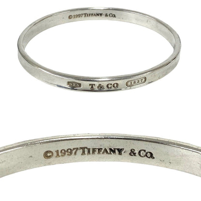 Tiffany & Co Vintage Narrow Bangle 925 Sterling Silver Bracelet — view 3