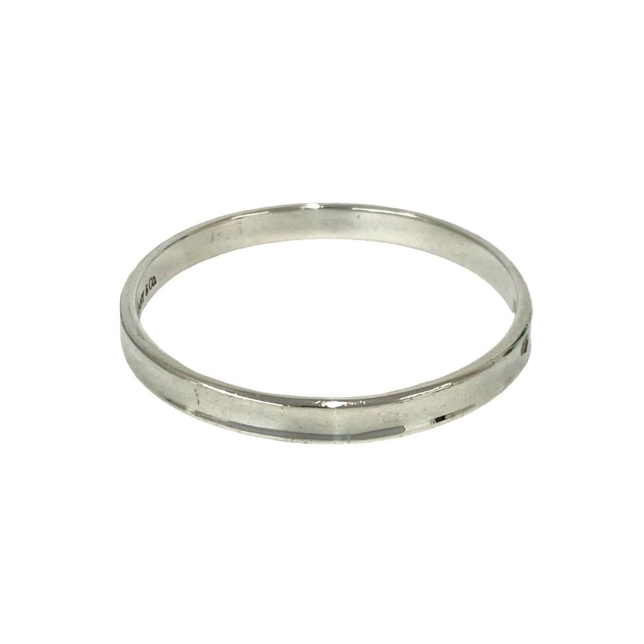 Tiffany & Co Vintage Narrow Bangle 925 Sterling Silver Bracelet — view 5