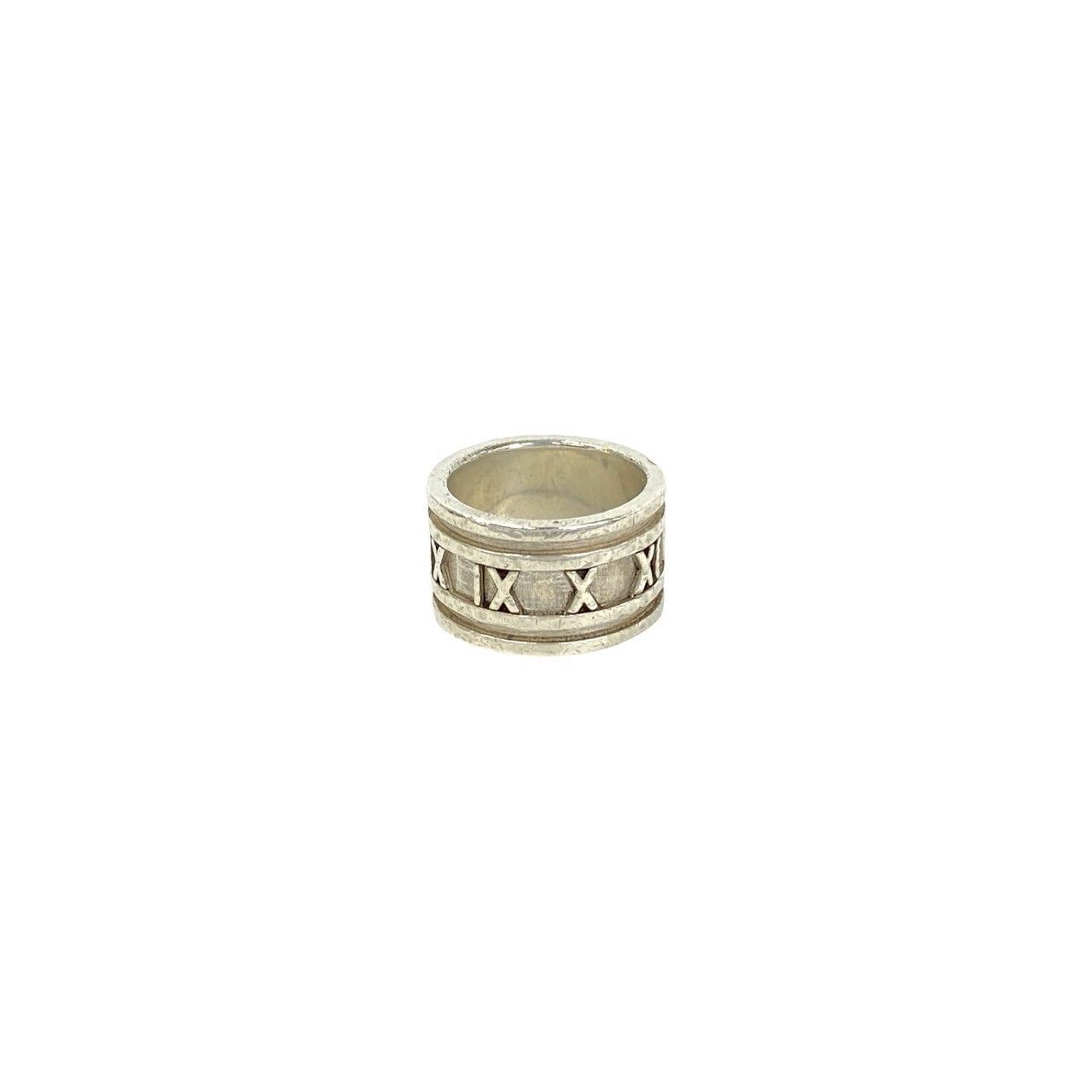 Tiffany & Co Box Vintage Atlas Wide Ring 925 Sterling Silver No 10 — view 6
