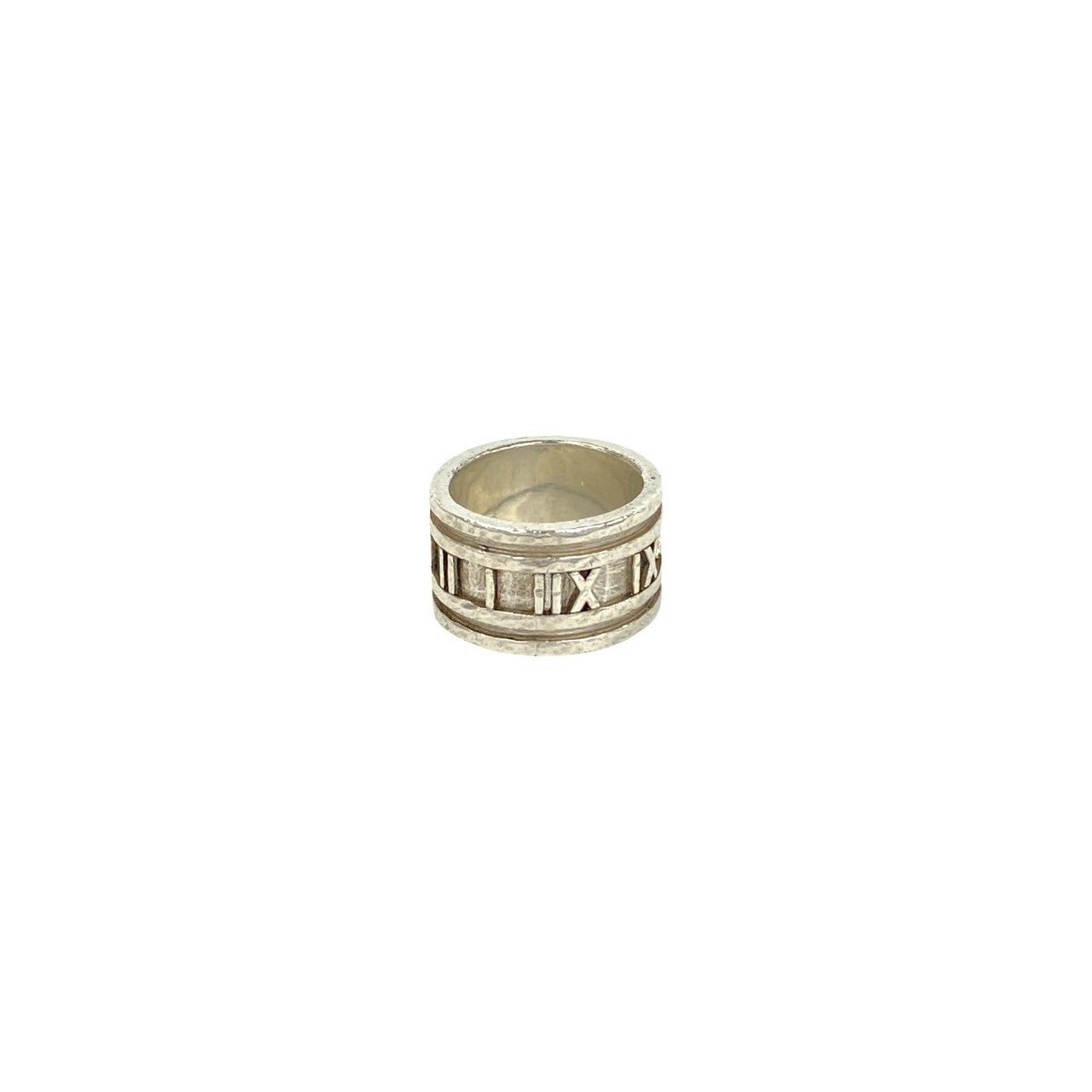 Tiffany & Co Box Vintage Atlas Wide Ring 925 Sterling Silver No 10 — view 5
