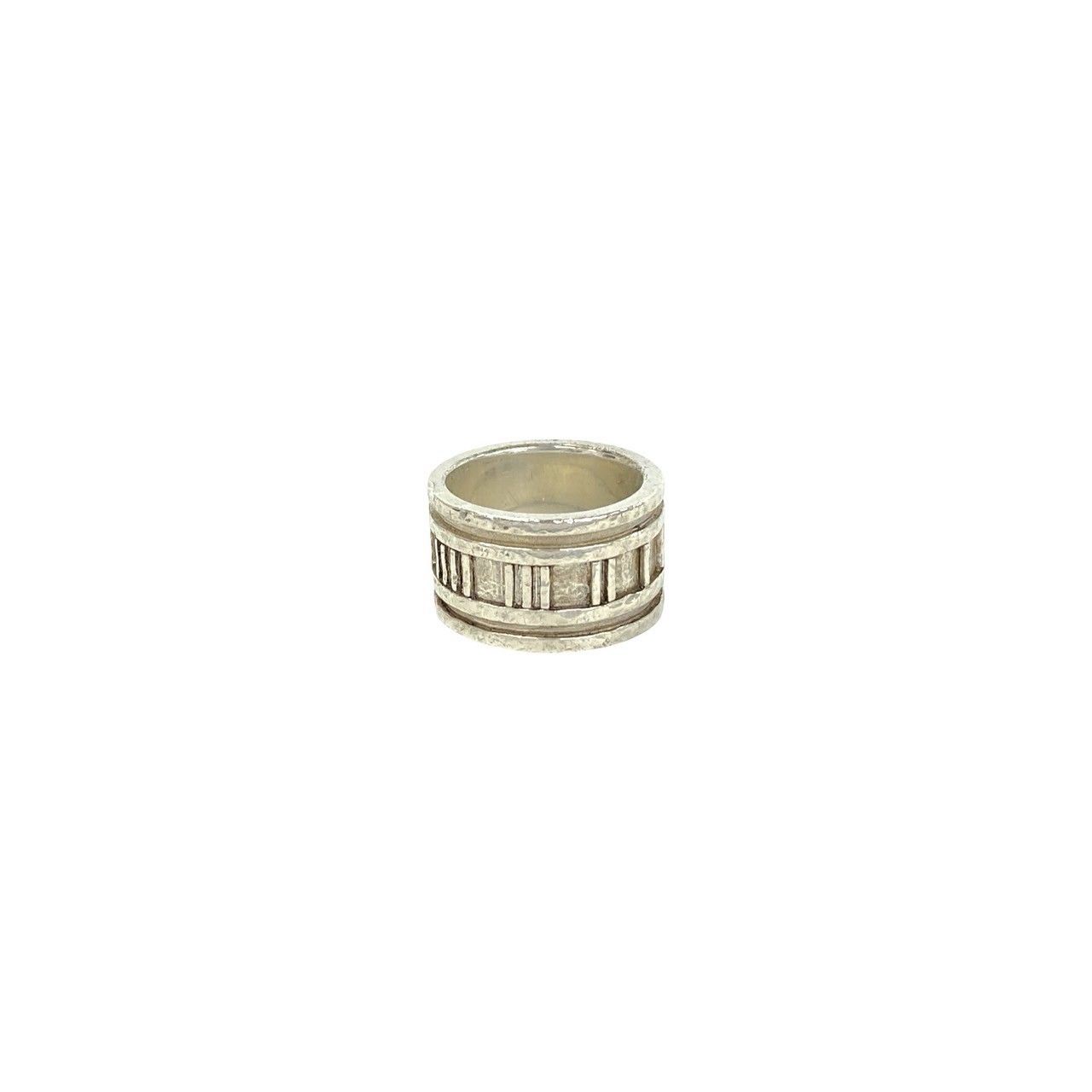 Tiffany & Co Box Vintage Atlas Wide Ring 925 Sterling Silver No 10 — view 4
