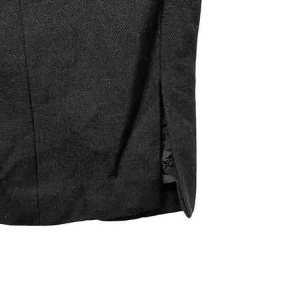 Chanel Trousers Pants Bottom 34 Black Wool — view 7