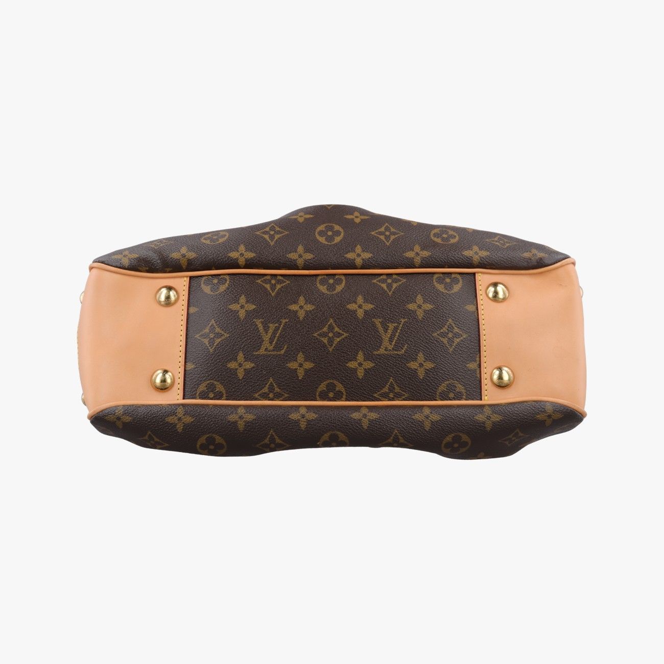 Louis Vuitton PM Monogram Brown Canvas Handbag — view 3