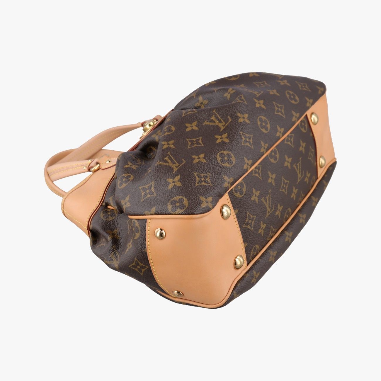 Louis Vuitton PM Monogram Brown Canvas Handbag — view 5