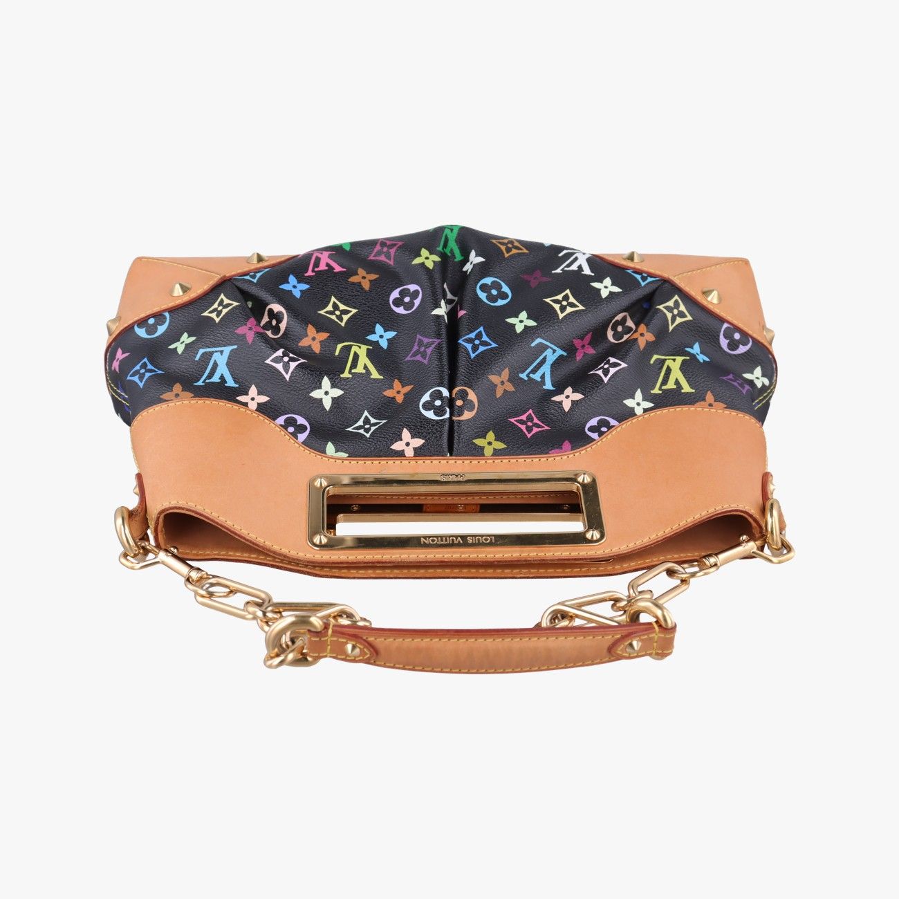 Louis Vuitton Judy MM Noir Monogram Multicolor Messenger — view 8