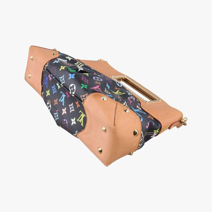 Louis Vuitton Judy MM Noir Monogram Multicolor Messenger — view 6