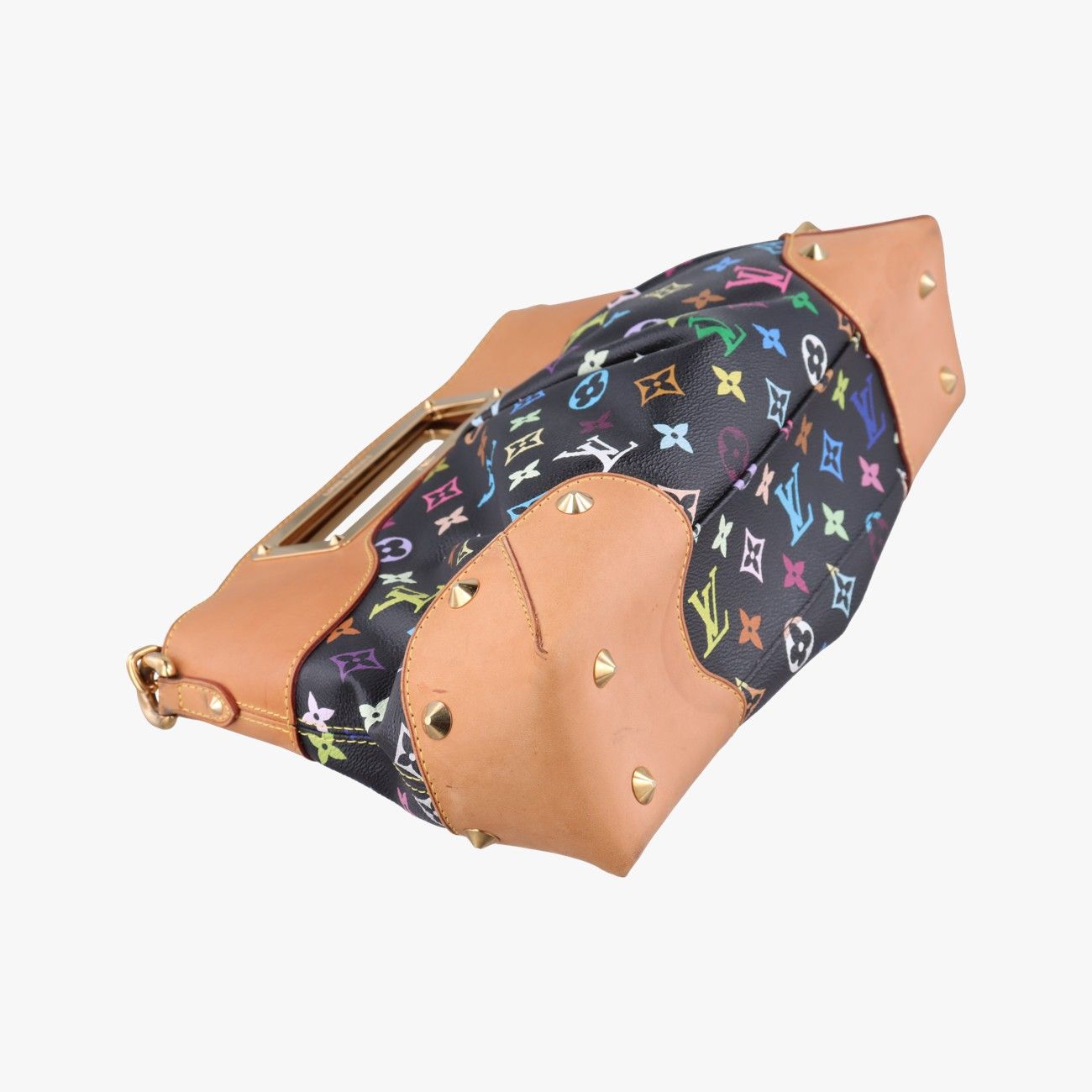 Louis Vuitton Judy MM Noir Monogram Multicolor Messenger — view 5