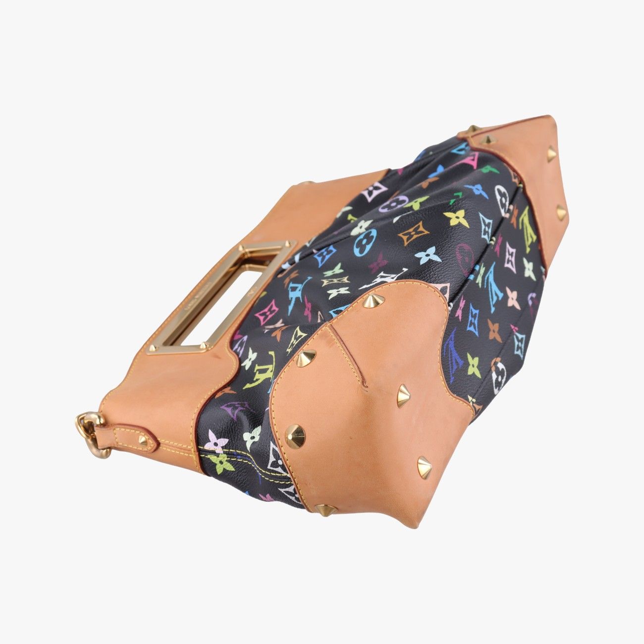 Louis Vuitton Judy MM Noir Monogram Multicolor Messenger — view 7