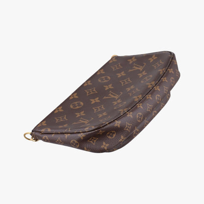 Louis Vuitton Multi Pochette Monogram Brown Khaki Canvas Pouch — view 7
