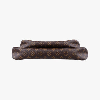Louis Vuitton Multi Pochette Monogram Brown Khaki Canvas Pouch — view 3