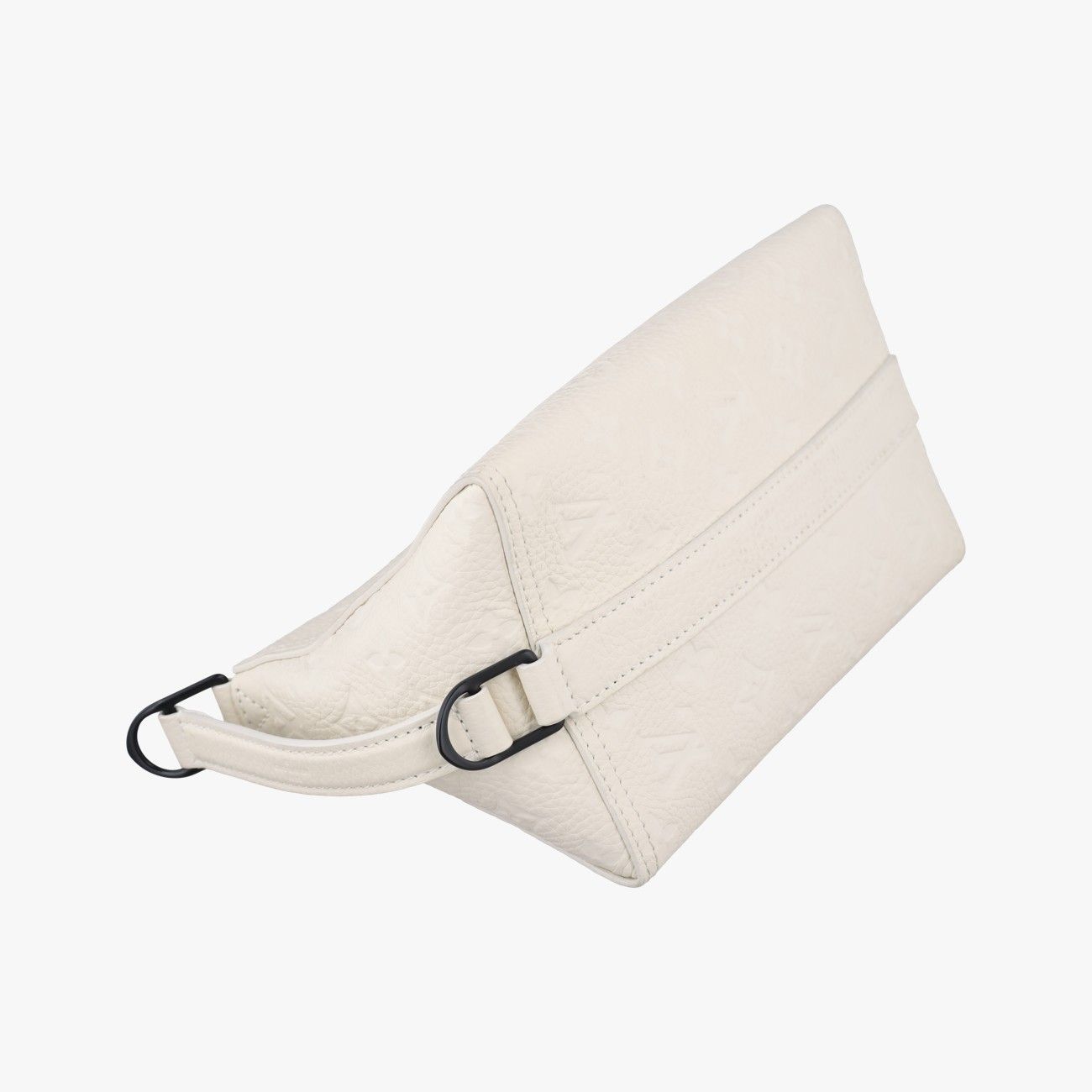 Louis Vuitton Triangle Messenger White Taurillon Leather — view 5