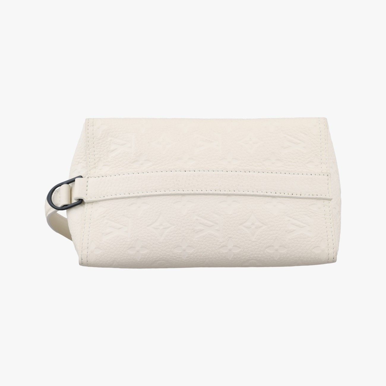 Louis Vuitton Triangle Messenger White Taurillon Leather — view 3