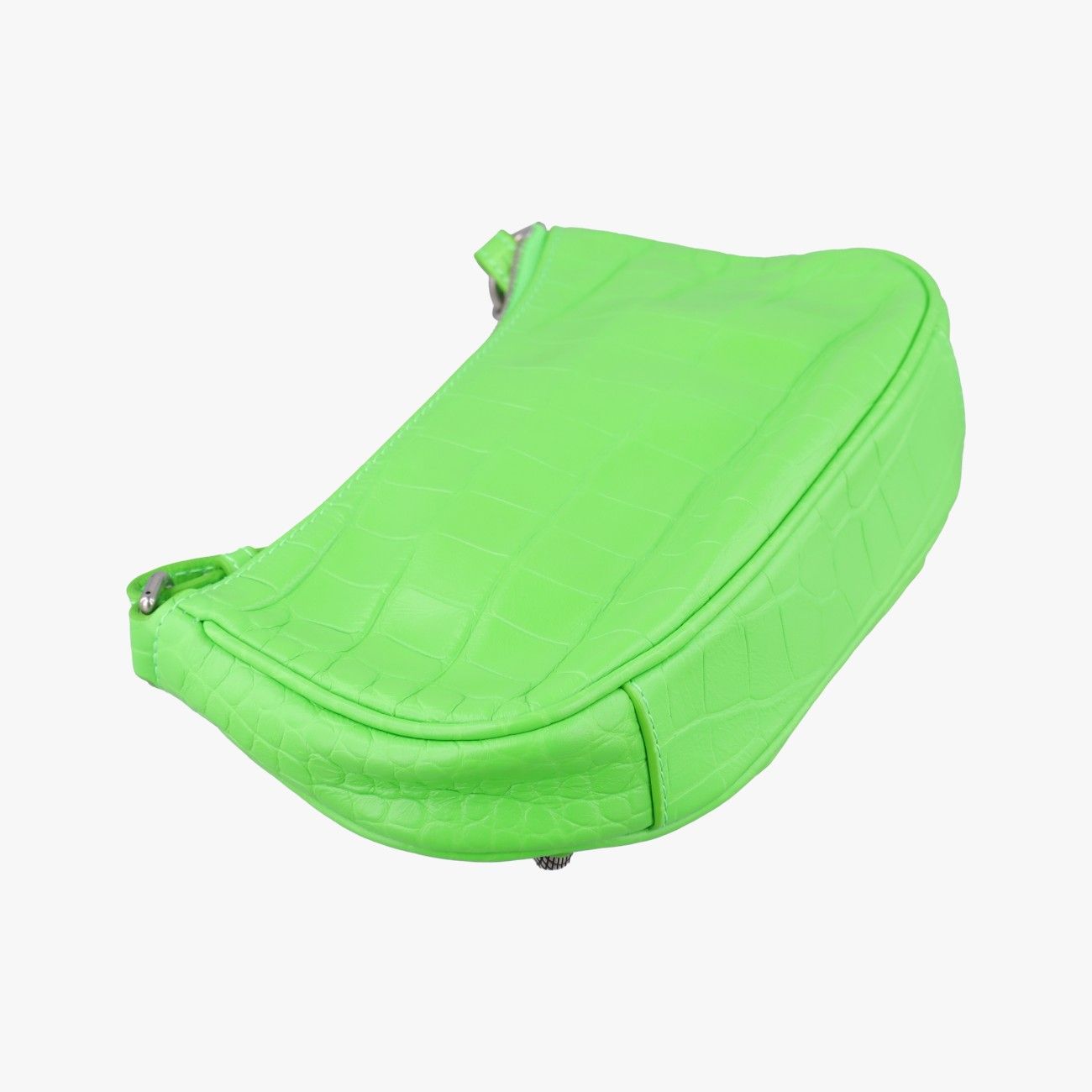 Balenciaga le Cagole Green Lambskin Messenger — view 7