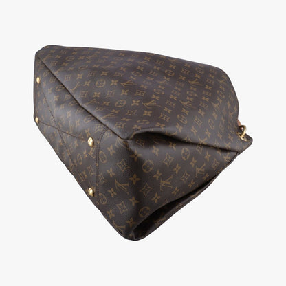 Louis Vuitton MM Monogram Brown Canvas Handbag — view 4