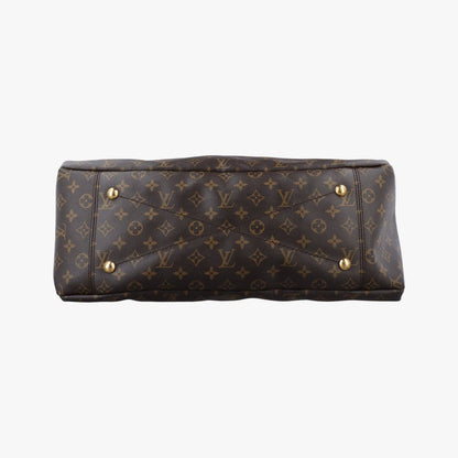 Louis Vuitton MM Monogram Brown Canvas Handbag — view 3