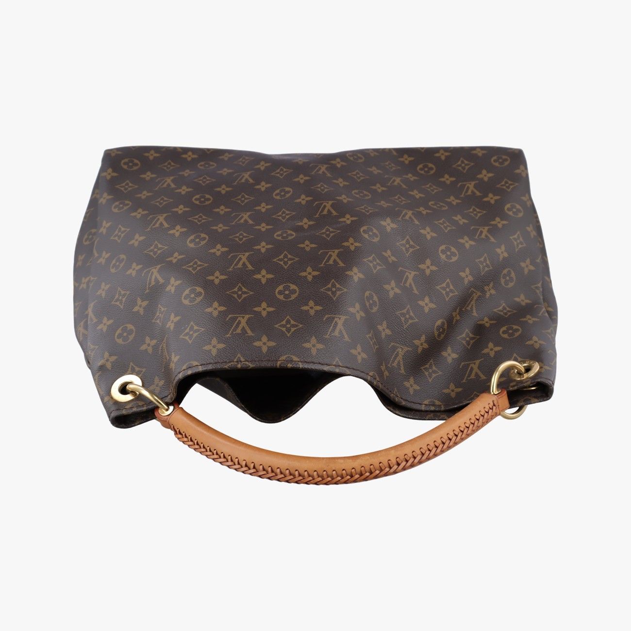Louis Vuitton MM Monogram Brown Canvas Handbag — view 8