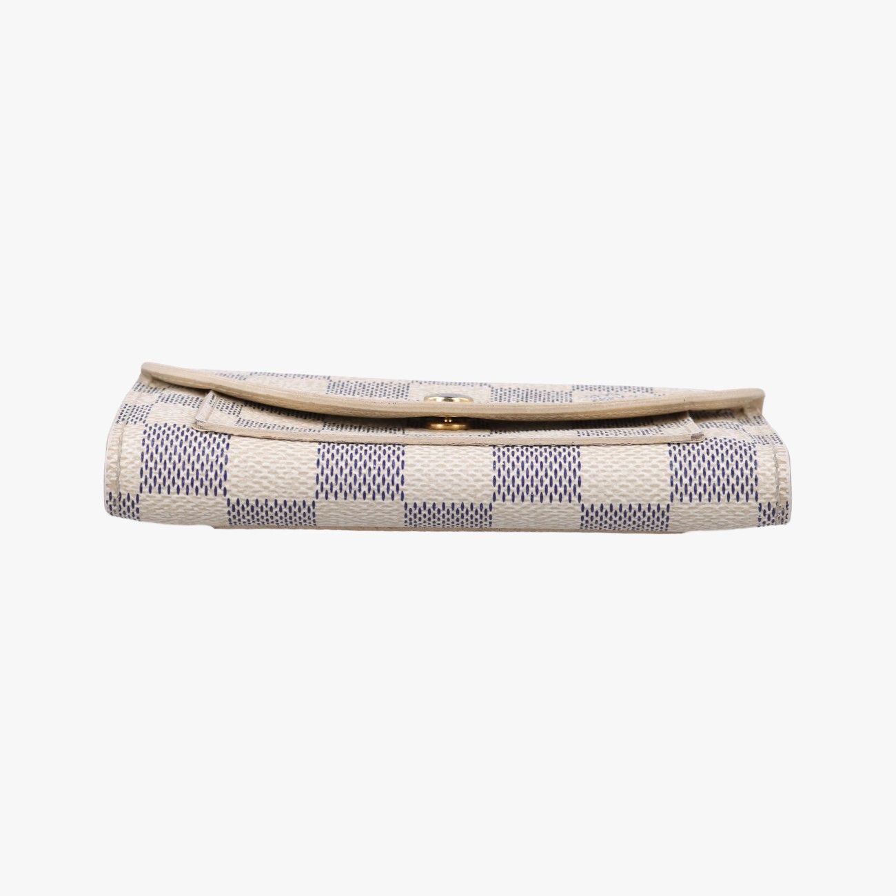 Louis Vuitton Pochette Solo Belt Ceinture Azur Damier Canvas — view 3