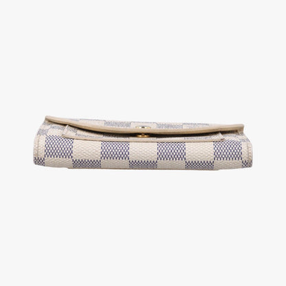 Louis Vuitton Pochette Solo Belt Ceinture Azur Damier Canvas — view 3