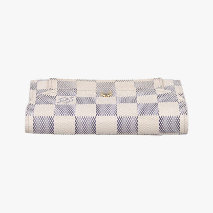 Louis Vuitton Pochette Solo Belt Ceinture Azur Damier Canvas — view 8