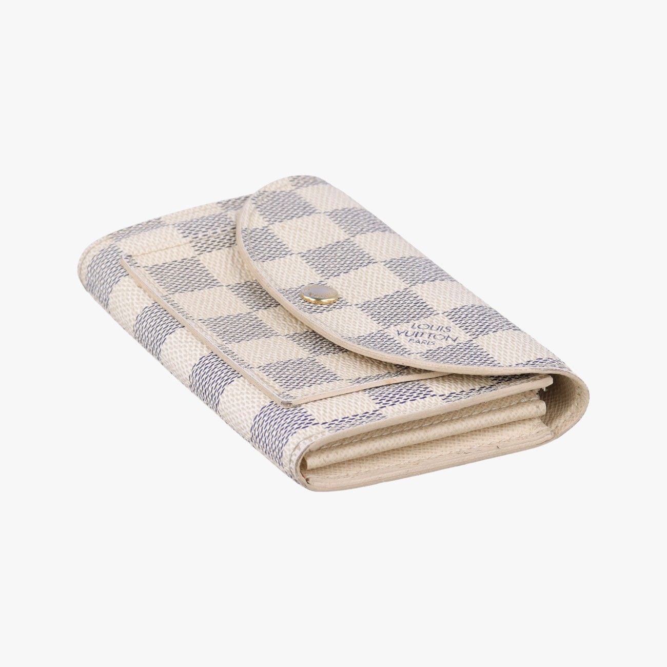 Louis Vuitton Pochette Solo Belt Ceinture Azur Damier Canvas — view 4