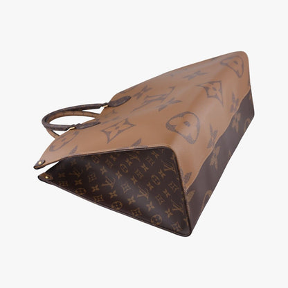 Louis Vuitton On The Go GM Monogram Brown Canvas Tote — view 7