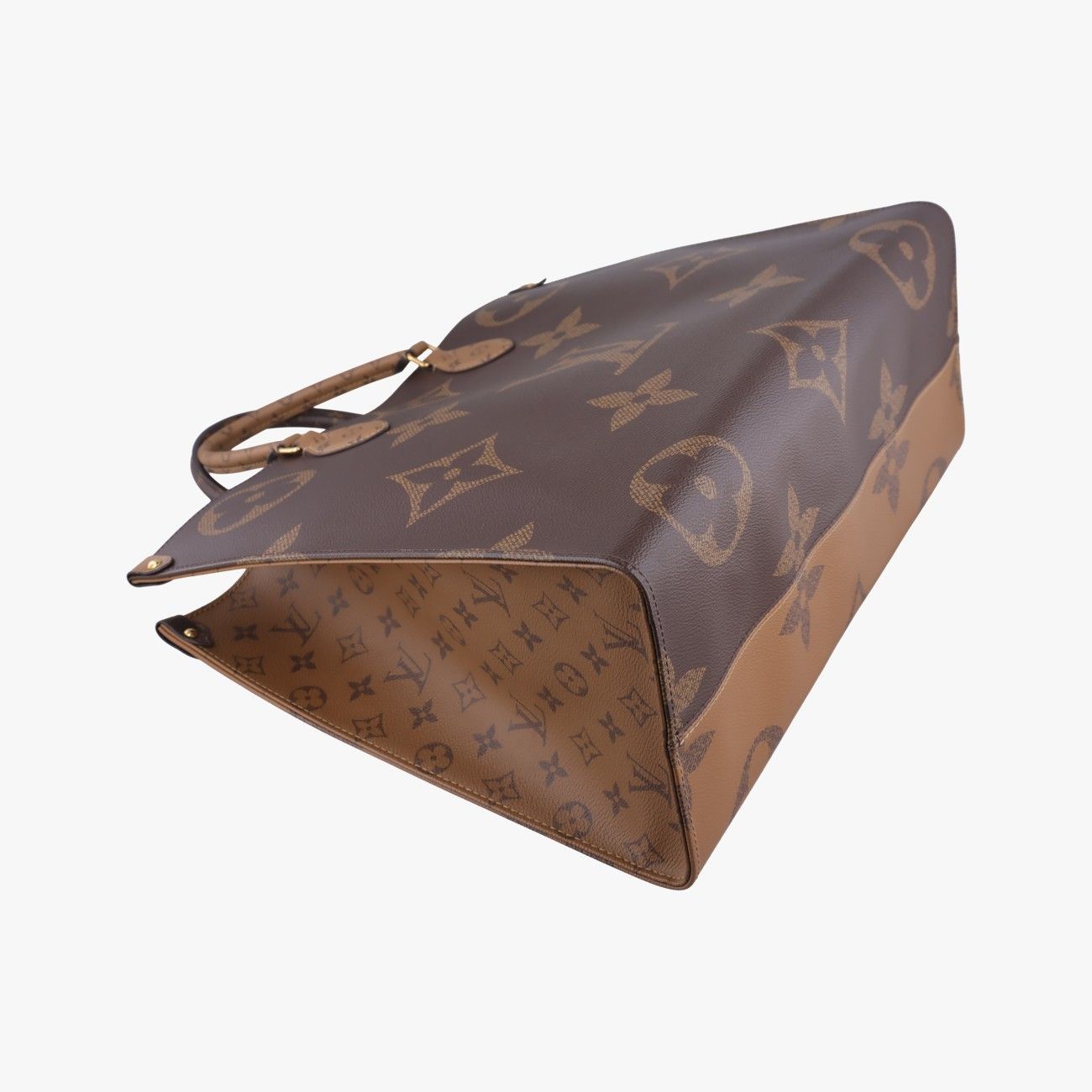 Louis Vuitton On The Go GM Monogram Brown Canvas Tote — view 5
