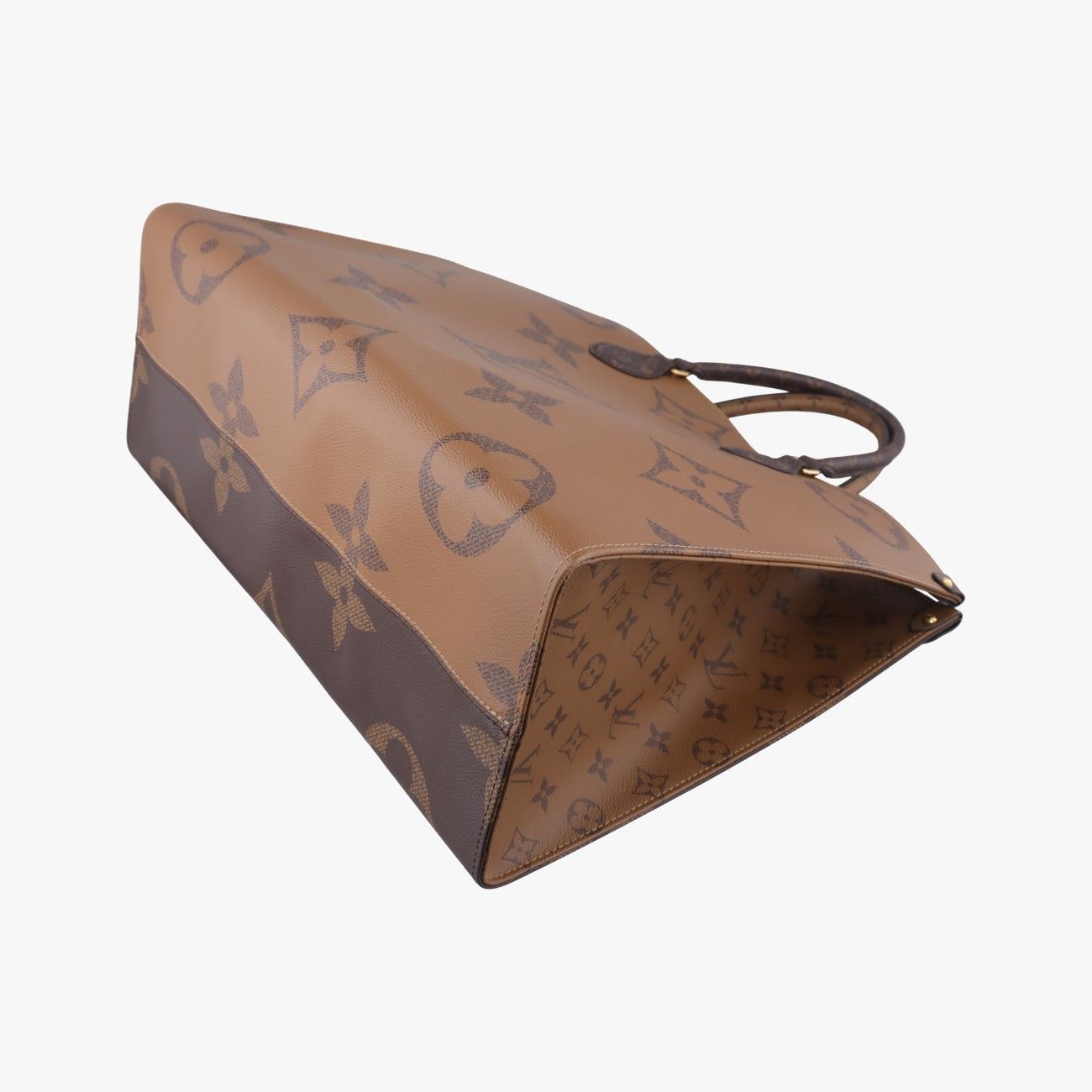 Louis Vuitton On The Go GM Monogram Brown Canvas Tote — view 6