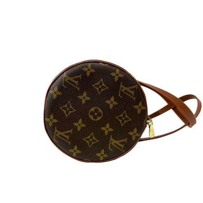 Louis Vuitton Vintage Papillon 30 Monogram Leather Boston Bag Brown — view 6