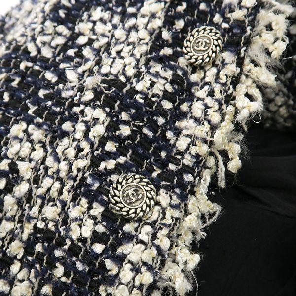 Chanel Jacket Navy — view 5