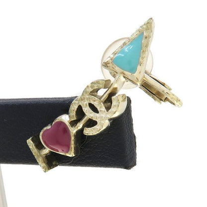 Chanel Earrings Brown — view 3