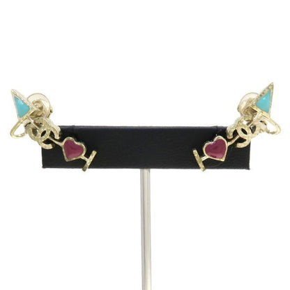 Chanel Earrings Brown