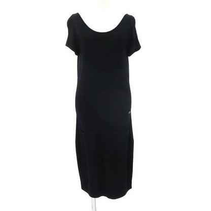 Chanel Knit Dress Black