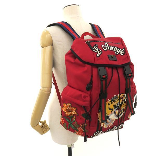 Gucci Tiger Head Backpack — view 9