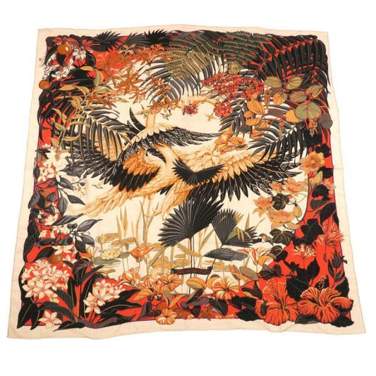 Hermes Carre Geant Cashmere Silk Scarf