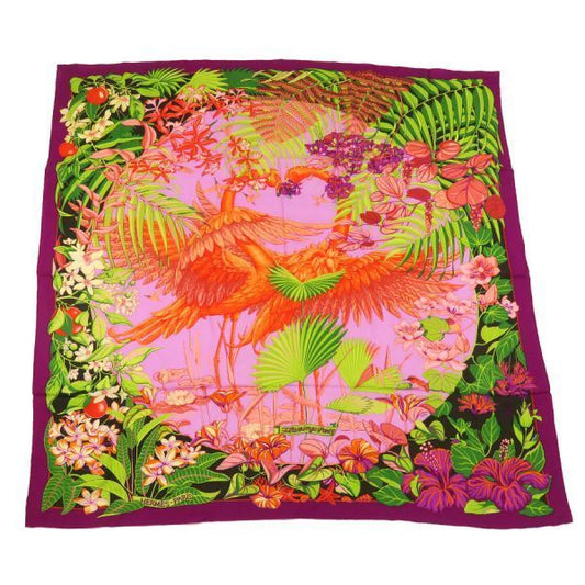 Hermes Carre Geant Cashmere Silk Scarf