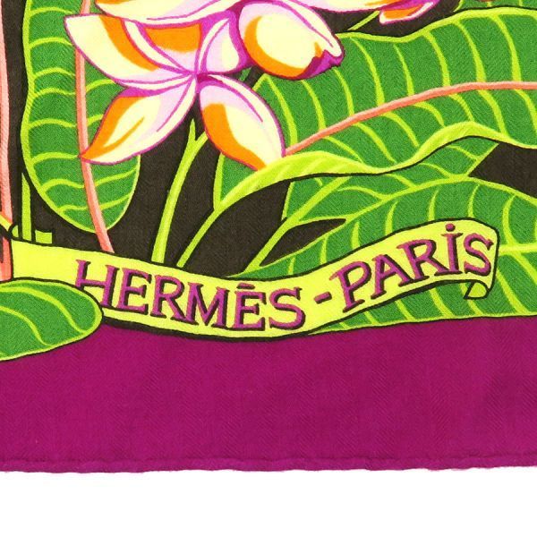 Hermes Carre Geant Cashmere Silk Scarf — view 6