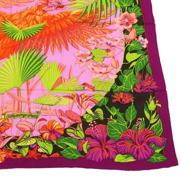 Hermes Carre Geant Cashmere Silk Scarf — view 8