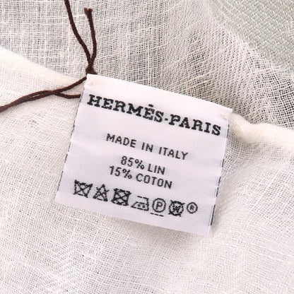 Hermes Scarf White — view 8