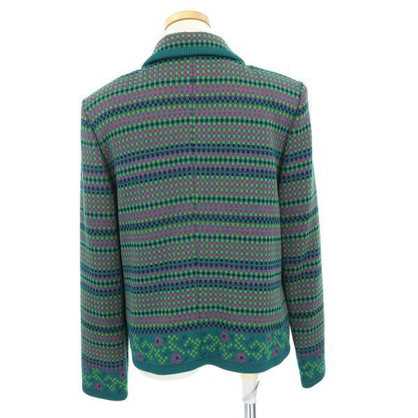 Saint Laurent Jacket Green — view 2