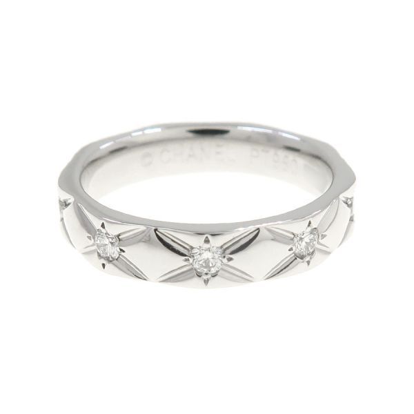 Chanel Quilted Ring Diamond
