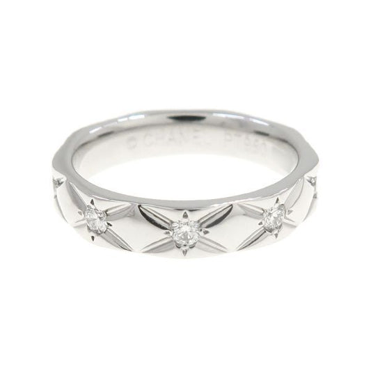 Chanel Quilted Ring Diamond