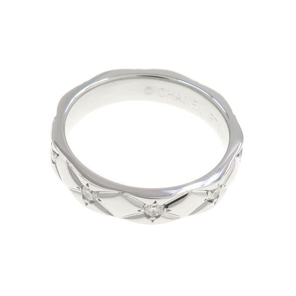 Chanel Quilted Ring Diamond — view 2
